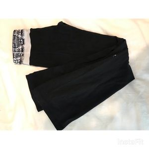 Reversible lululemon groove pants